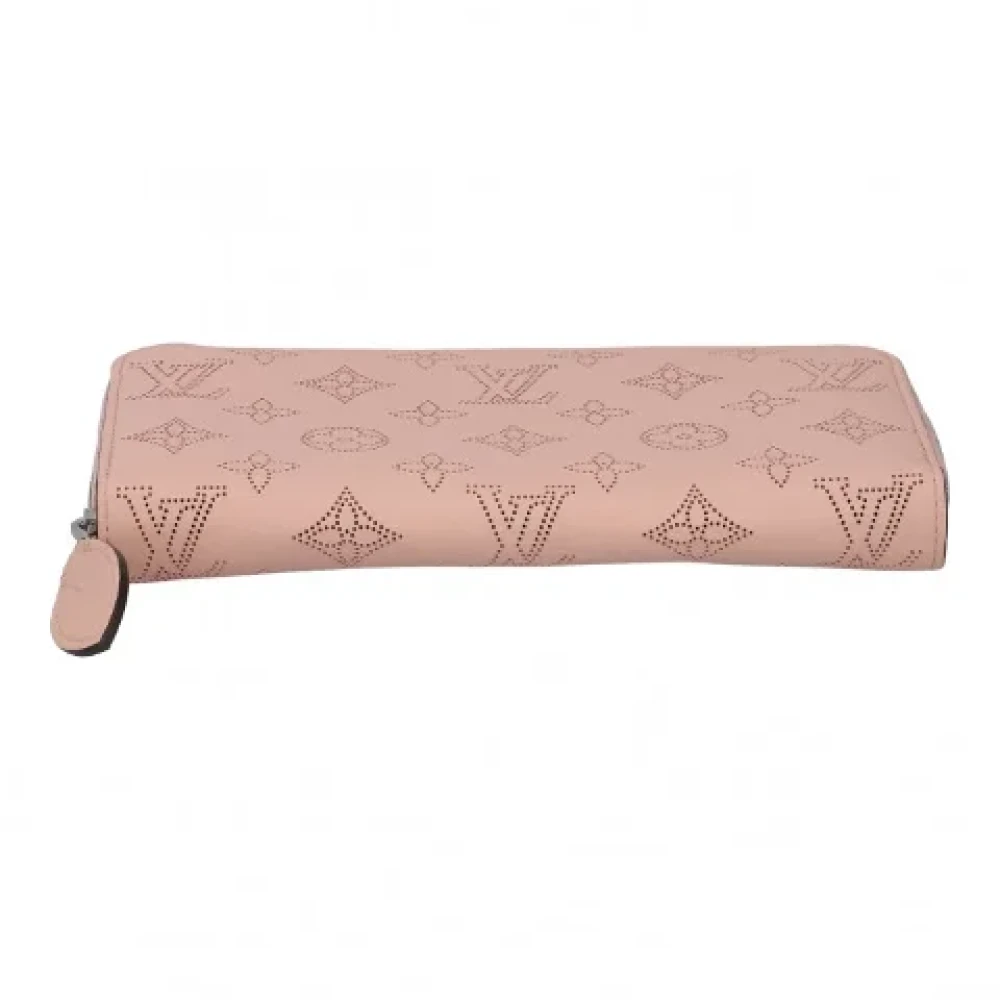 Louis Vuitton Vintage Pre-owned Leather wallets Pink Dames