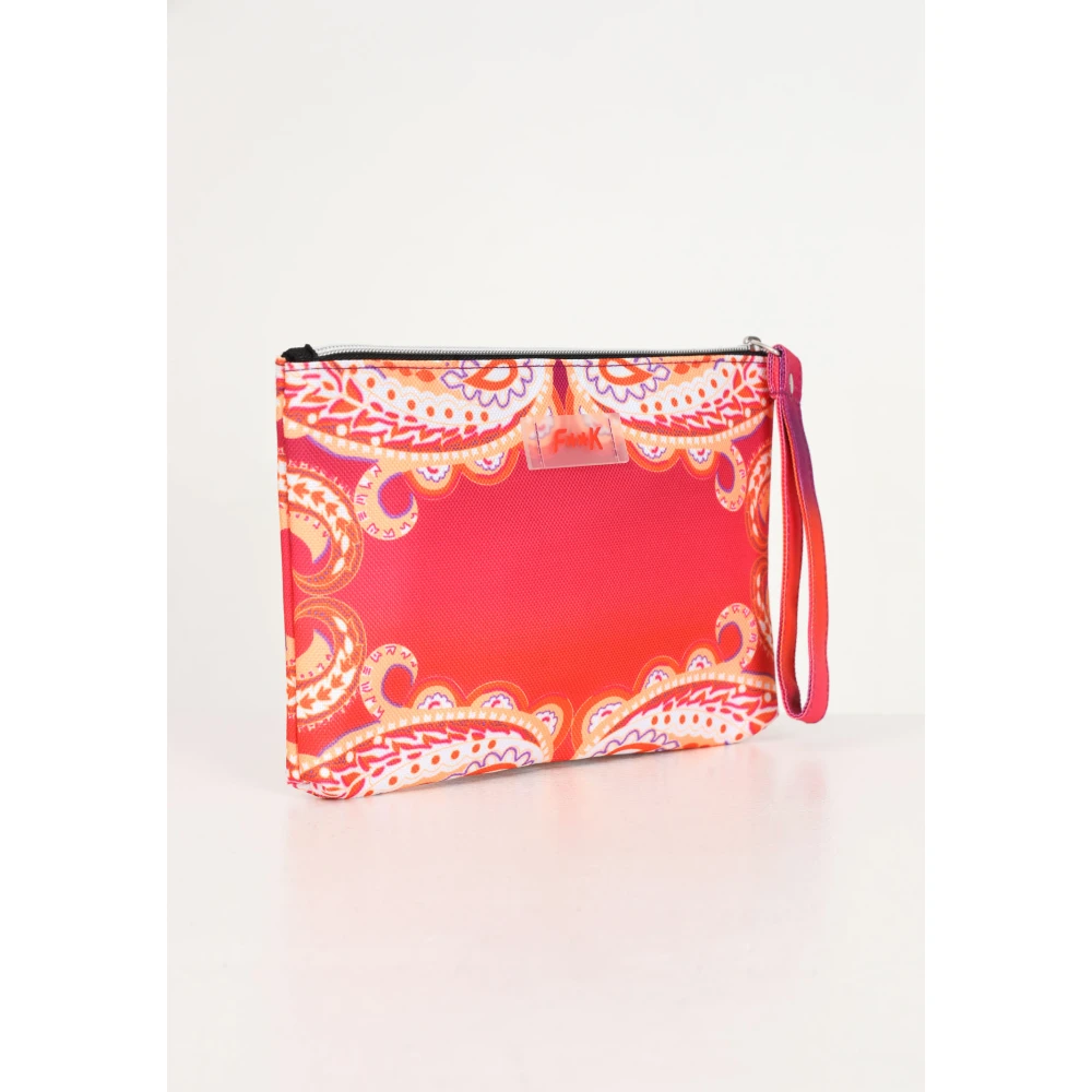F**k Pink Sunrise Mini Clutch Tas Multicolor Dames