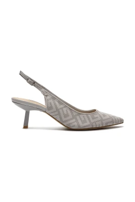 Syntetiska pumps med klack