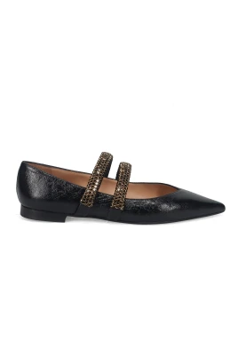 Elegant Pointed Svart Sko