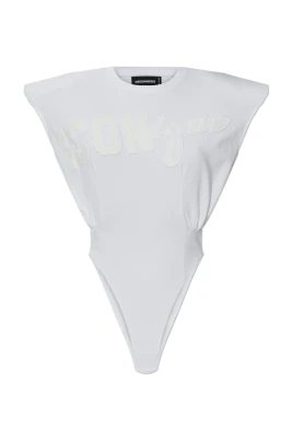 Bodysuit med axelvaddar
