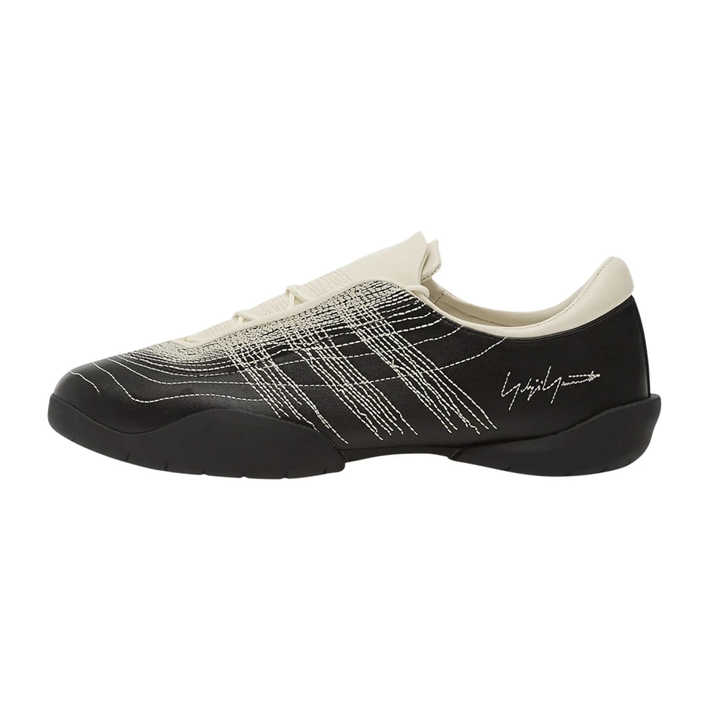 Y-3 Uomo Nero - Sneakers Ricamo Regu - Shoes - 44 Eu - Immagine 4
