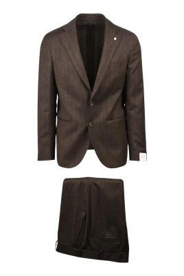 Giacca Stondata Single-Breasted Suit