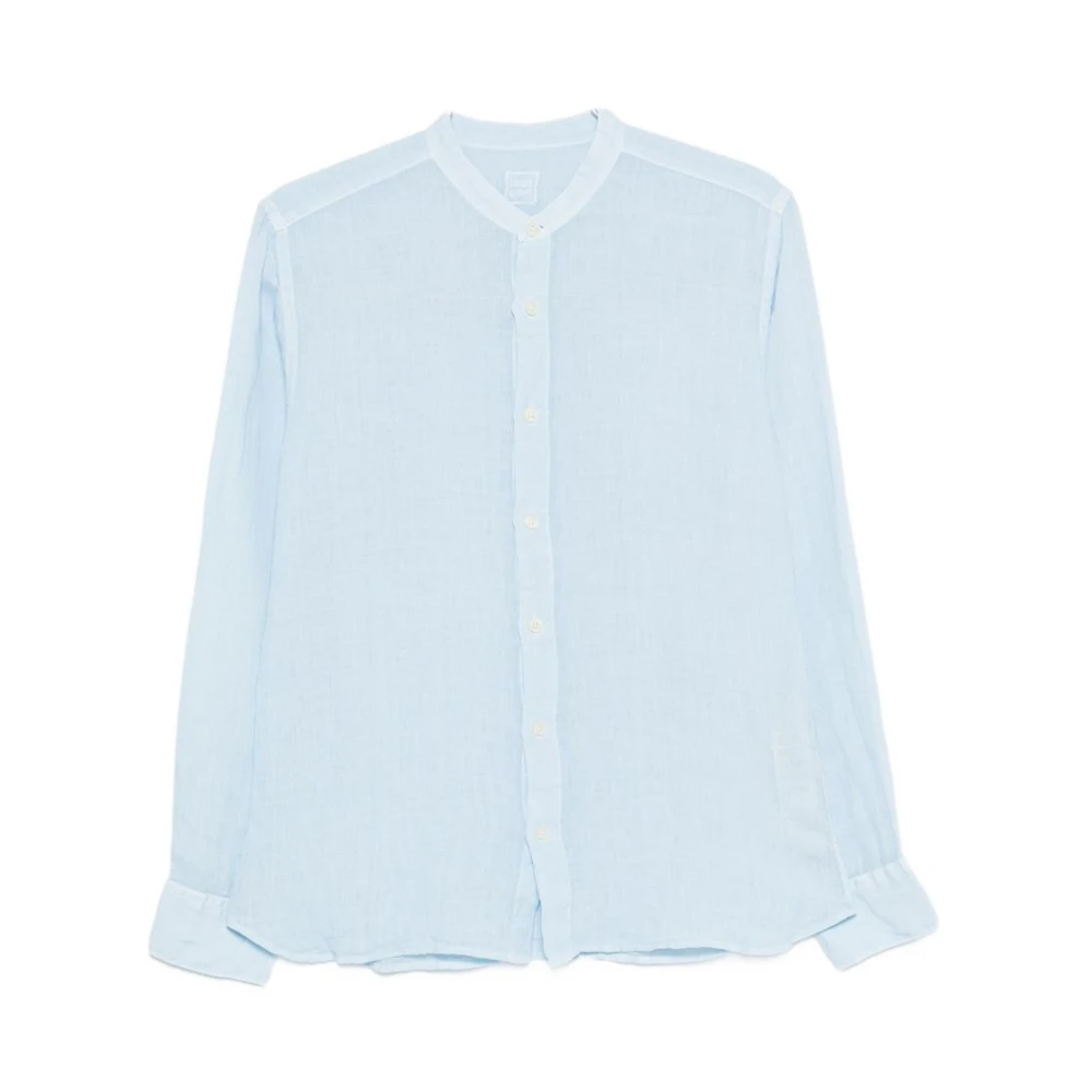 120% Lino Men's Blue Casual Shirts - Casual Shirts - S - Shirts