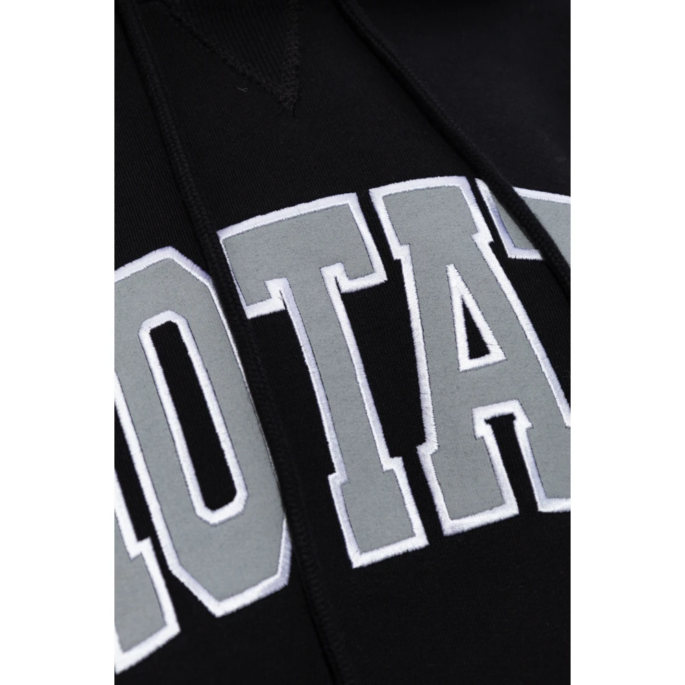 Rotate Birger Christensen Sweatshirt met logo Black Dames