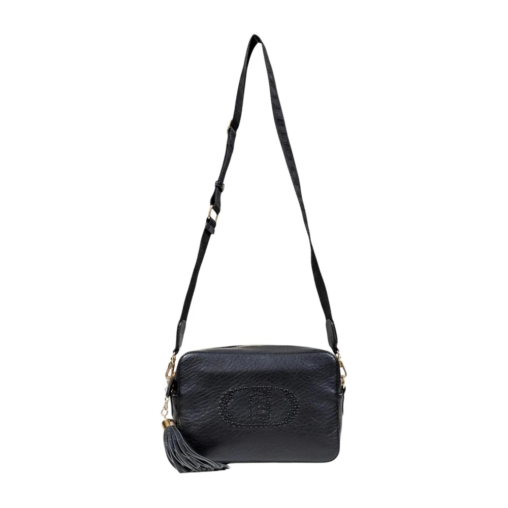 Liu Jo Donna Nero - Borsa A Spalla Con Chiusura A Zip - Bags - One Size