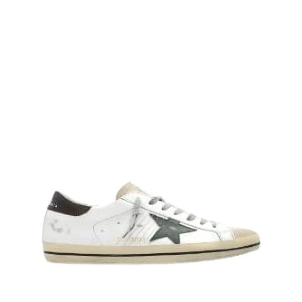 Golden Goose Suede Calf Sneakers Grön Brun Multicolor, Herr