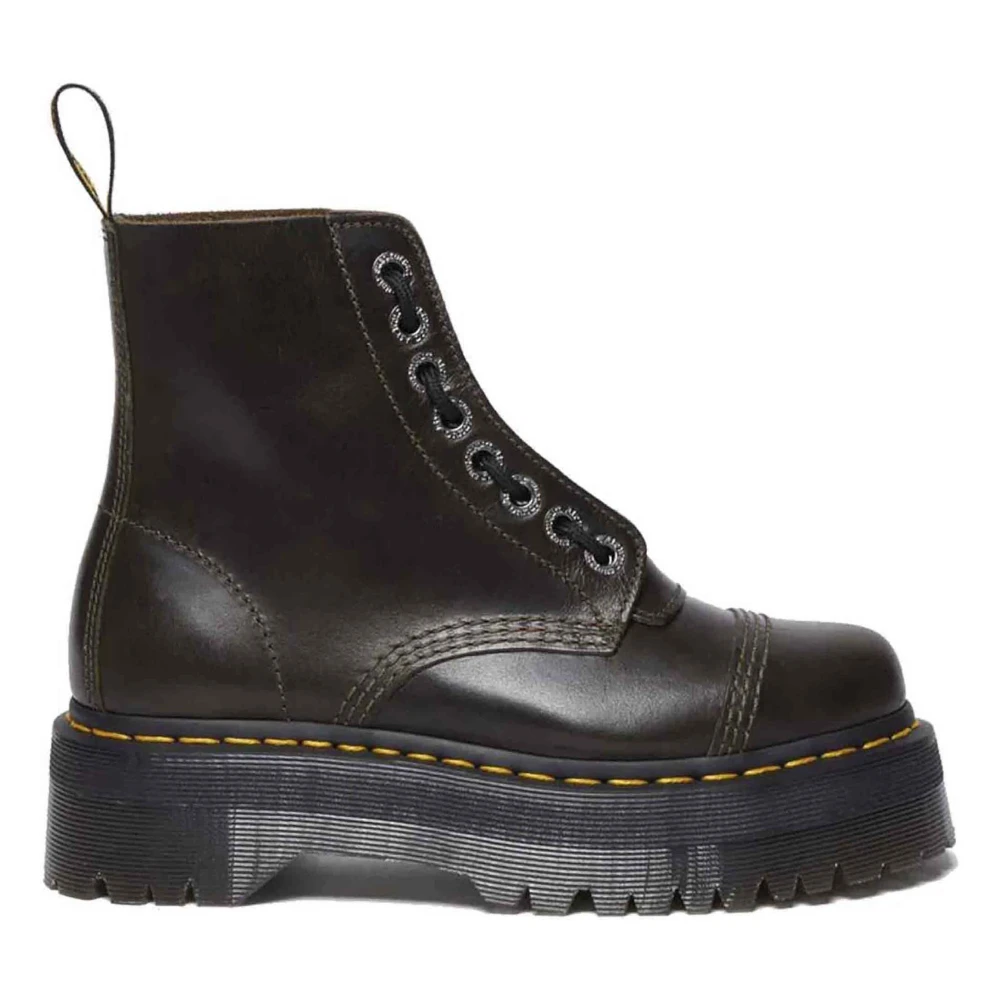Dr. Martens Women's Black Ankle Boots, 4 Uk, Sinclair Boots