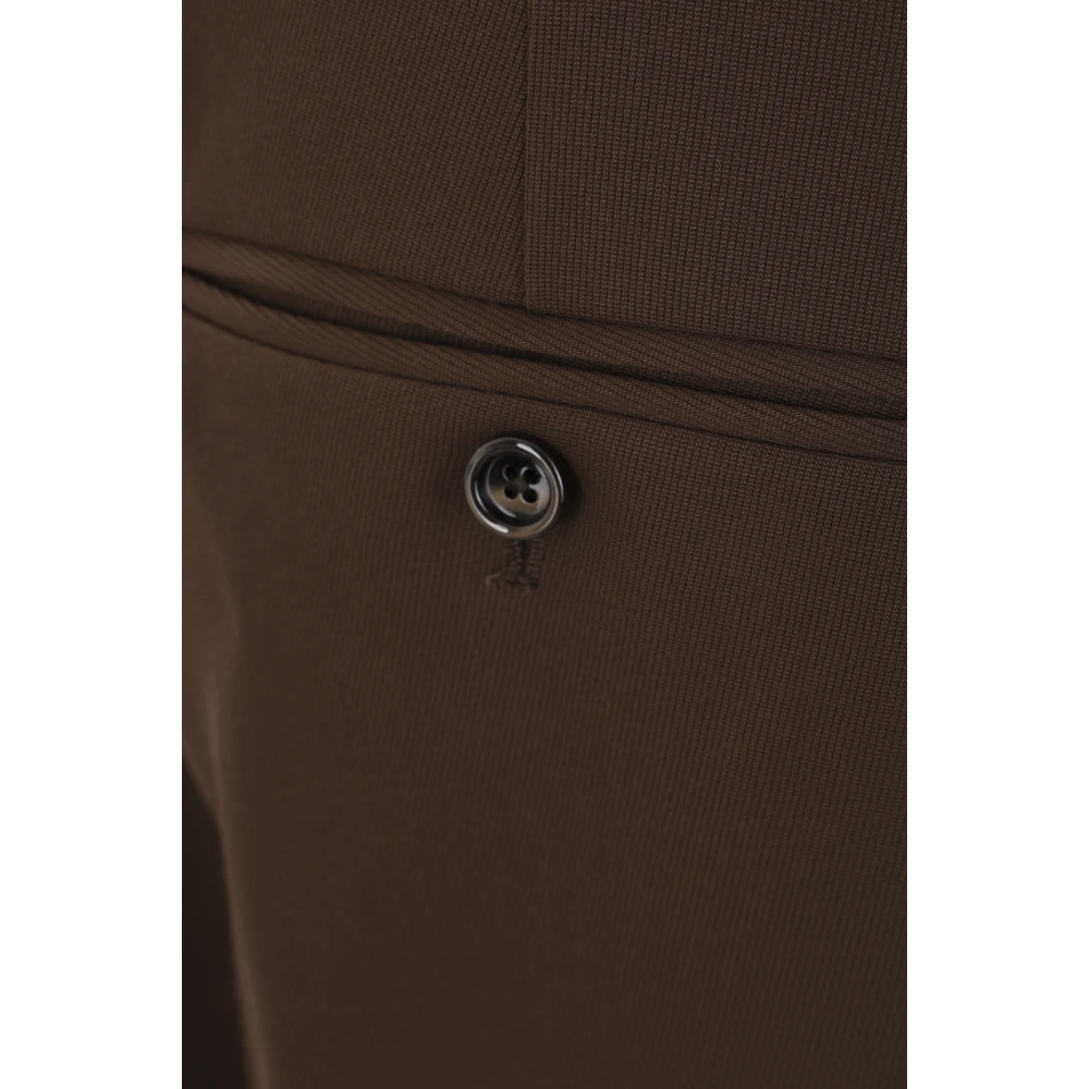 Lardini Donkerbruine wolboor chinos Brown Heren