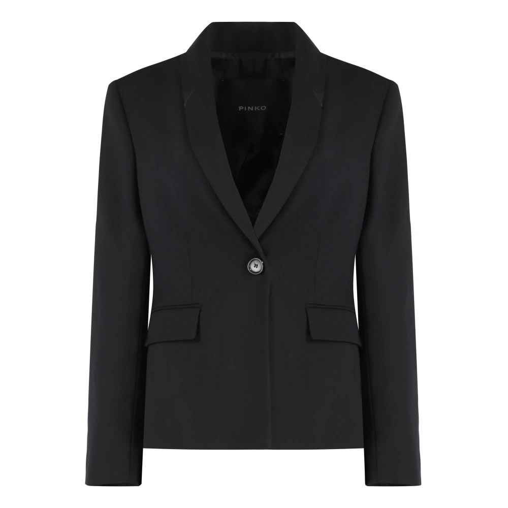 Pinko - Jackets > Blazers - Black - Pinko - Modalova