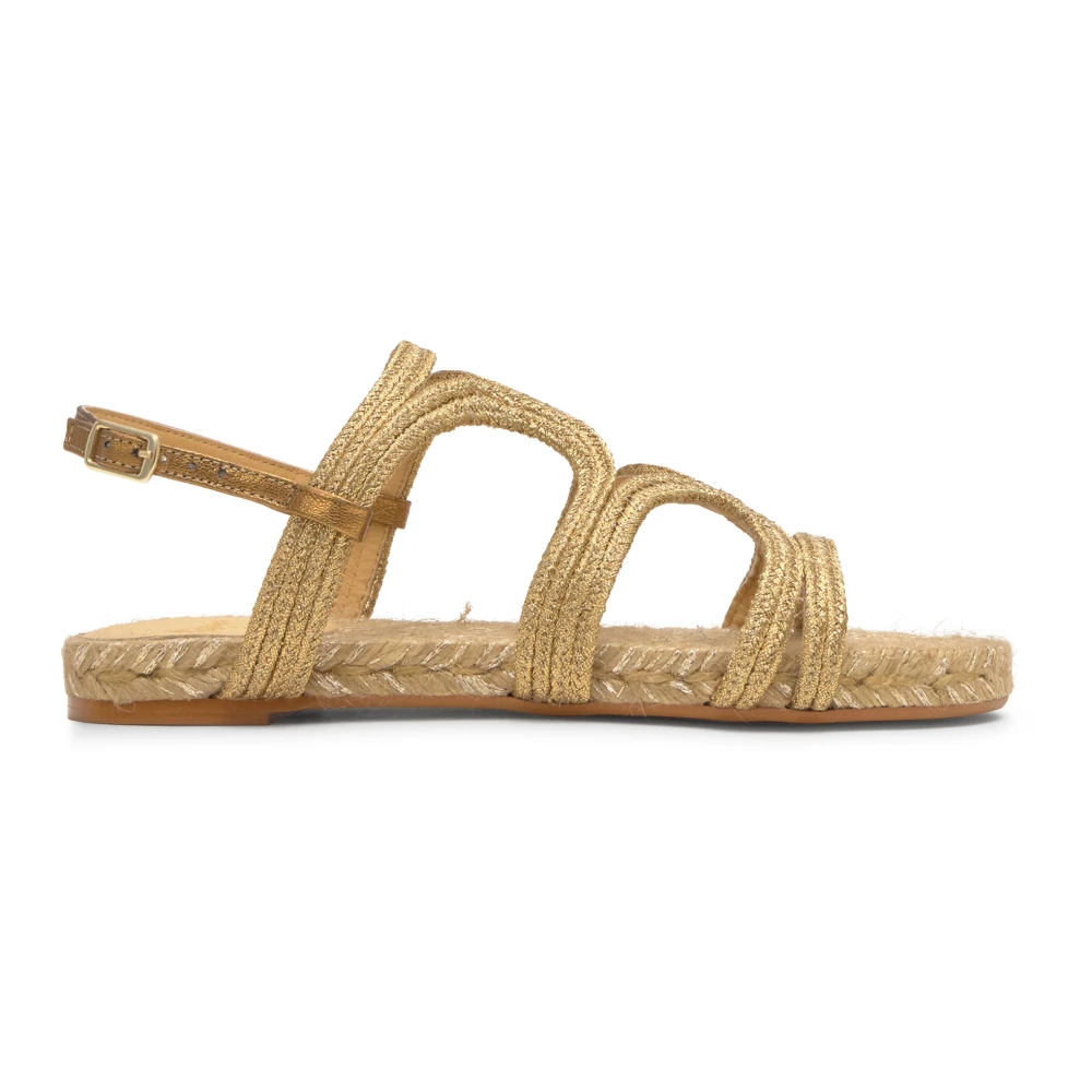 Castañer Yellow Pitra Flat Sandal - Female - Flat Sandals - 3 Uk - Shoes