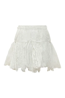 Mini Kjol med Drapering