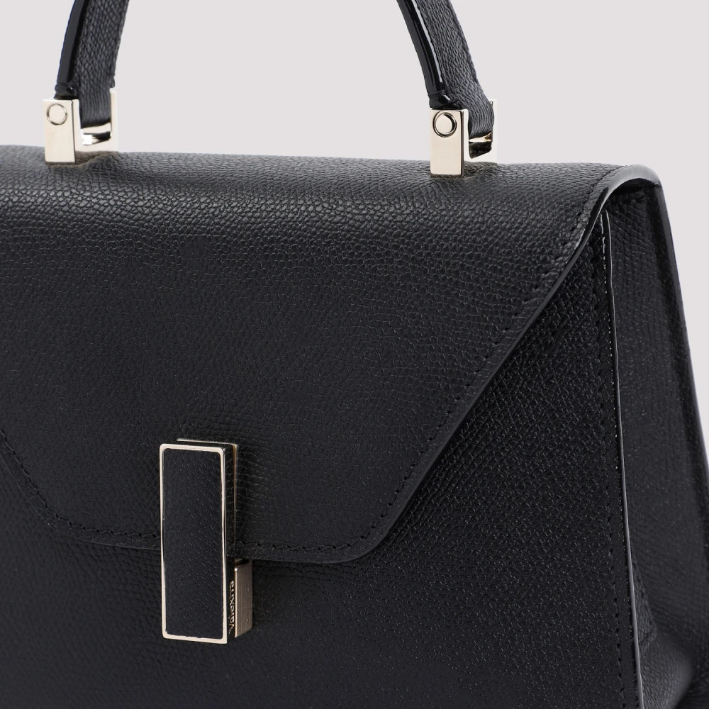 Valextra Iside Crossbody Micro Tas Black Dames