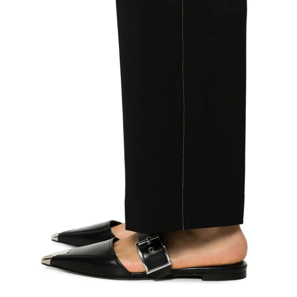 Fabiana Filippi Stijlvolle damesbroeken voor Aw24 Black Dames