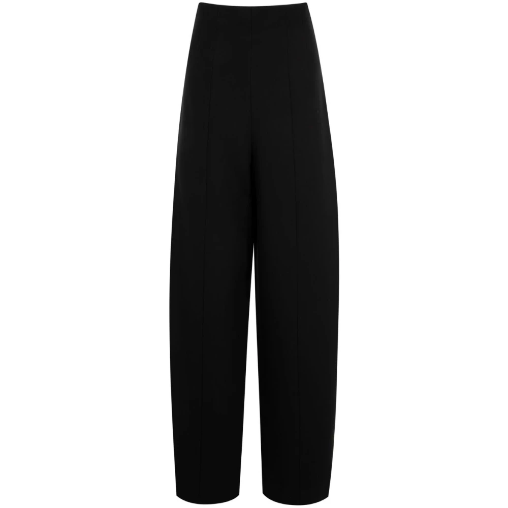 Khaite Zwarte Lennerd Broek Black Dames