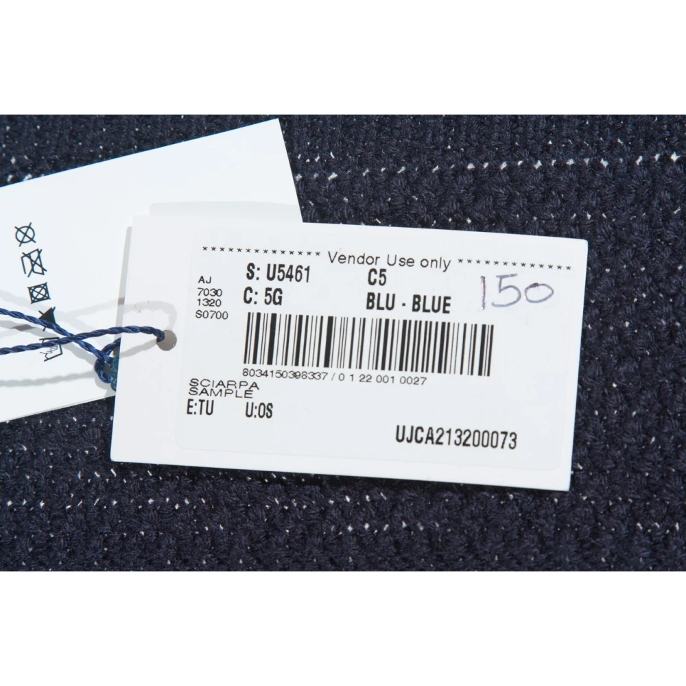 Armani Jeans Stijlvolle Sjaals voor Trendy Uitstraling Blue Dames