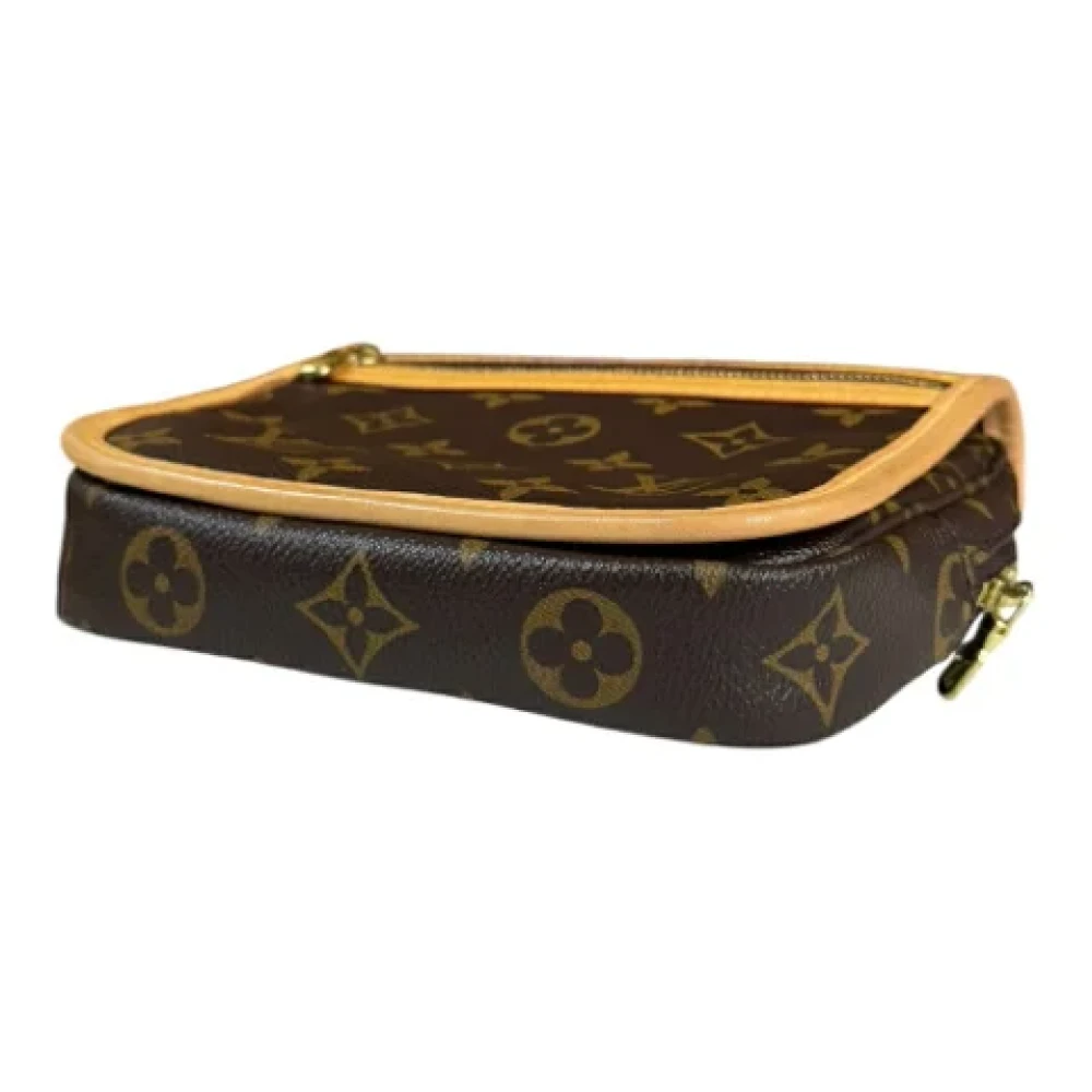 Louis Vuitton Vintage Pre-owned Canvas crossbody-bags Brown Dames