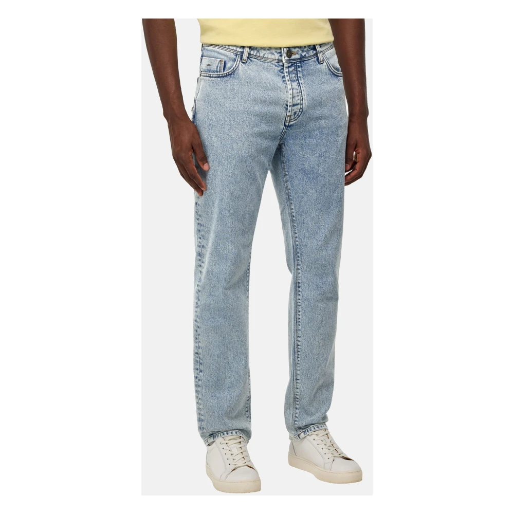Boggi Milano Stretch Denim Jeans Blue Heren