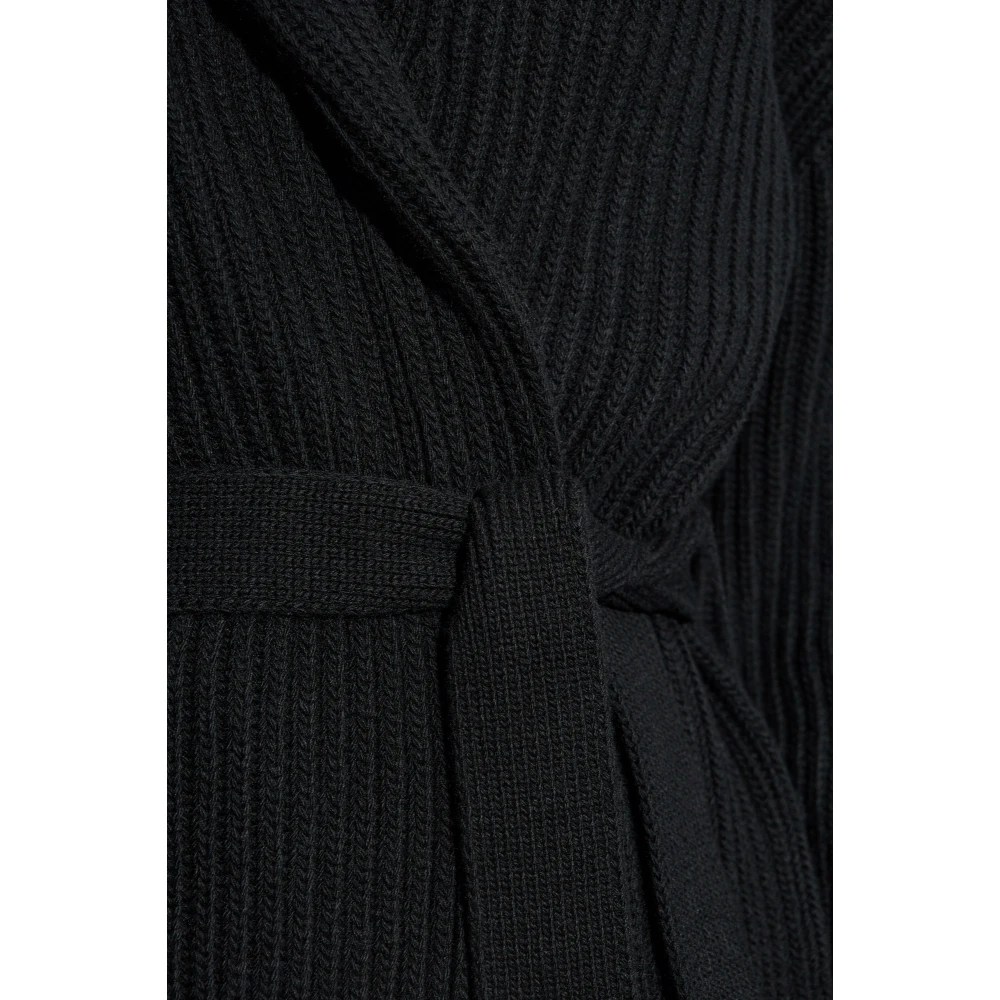 Dolce & Gabbana Cardigan met riem Black Dames