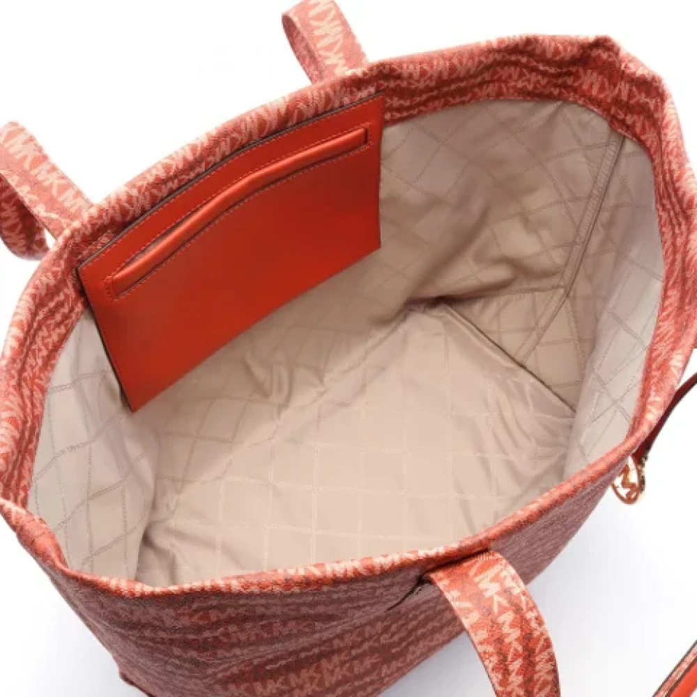 Michael Kors Pre-owned Coated canvas totes Red Dames