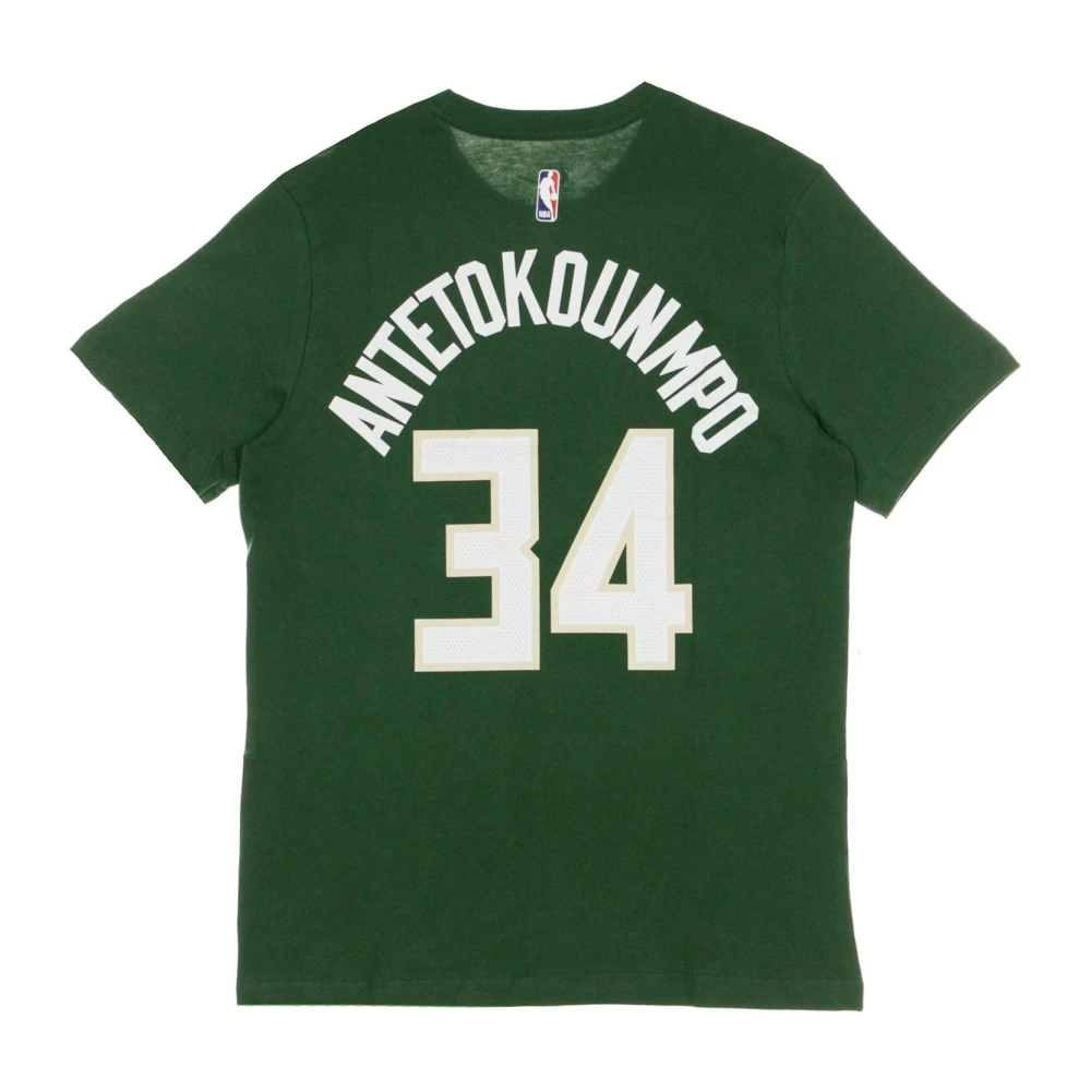 Nike Giannis Antetokounmpo NBA T-shirt Green Heren
