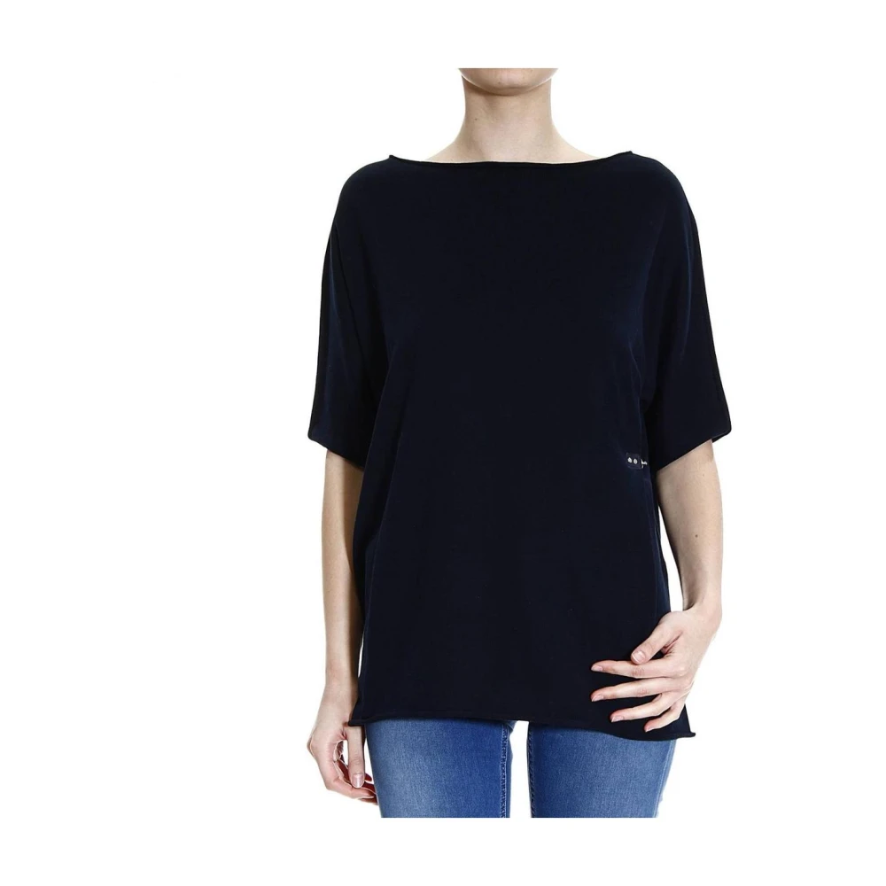 Fay - Tops > T-Shirts - Blue - Fay - Modalova