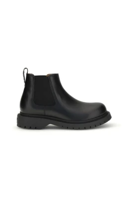 Borstad Kalvskinn Chelsea Boots