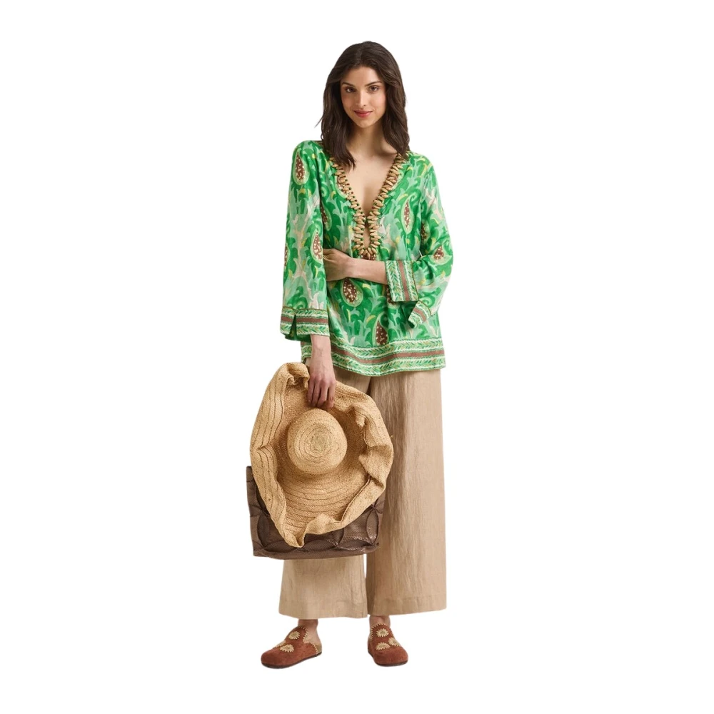 Blouses & Shirts > Blouses - - Maliparmi - Modalova