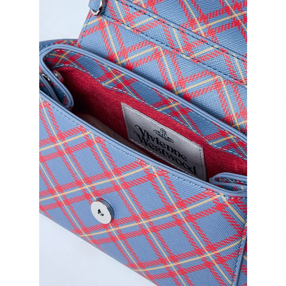 Vivienne Westwood Handtas met Ruitpatroon en Afneembare Handvat Multicolor Dames