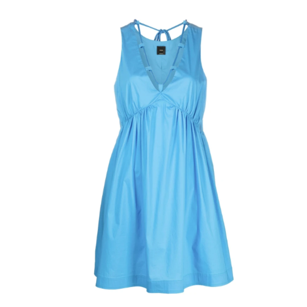 Pinko Short Dresses Blue Dames