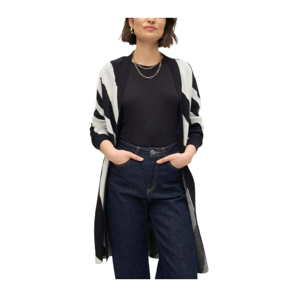 Vero Moda Gebreide Vest voor Vrouwen Black Dames