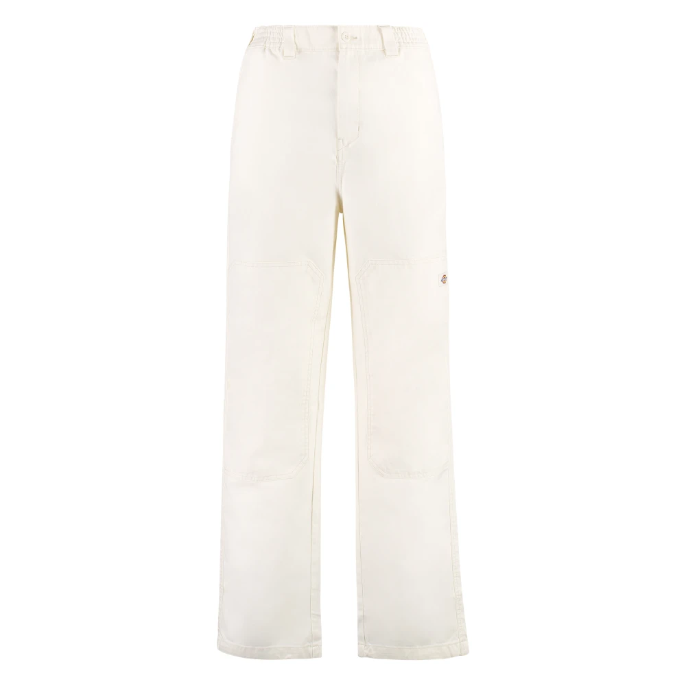 Dickies Katoenen broek met zakken Beige Heren