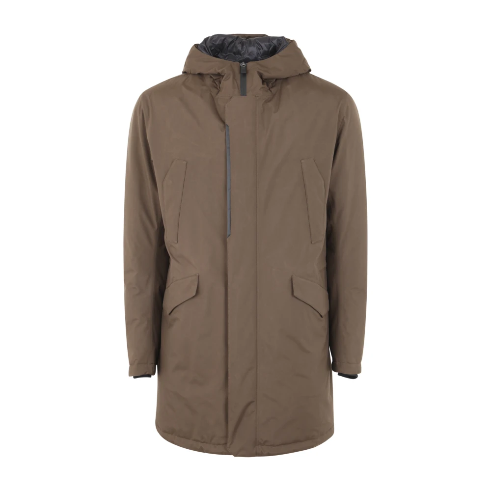 Herno Militair Groene Fishtail Parka Green Heren