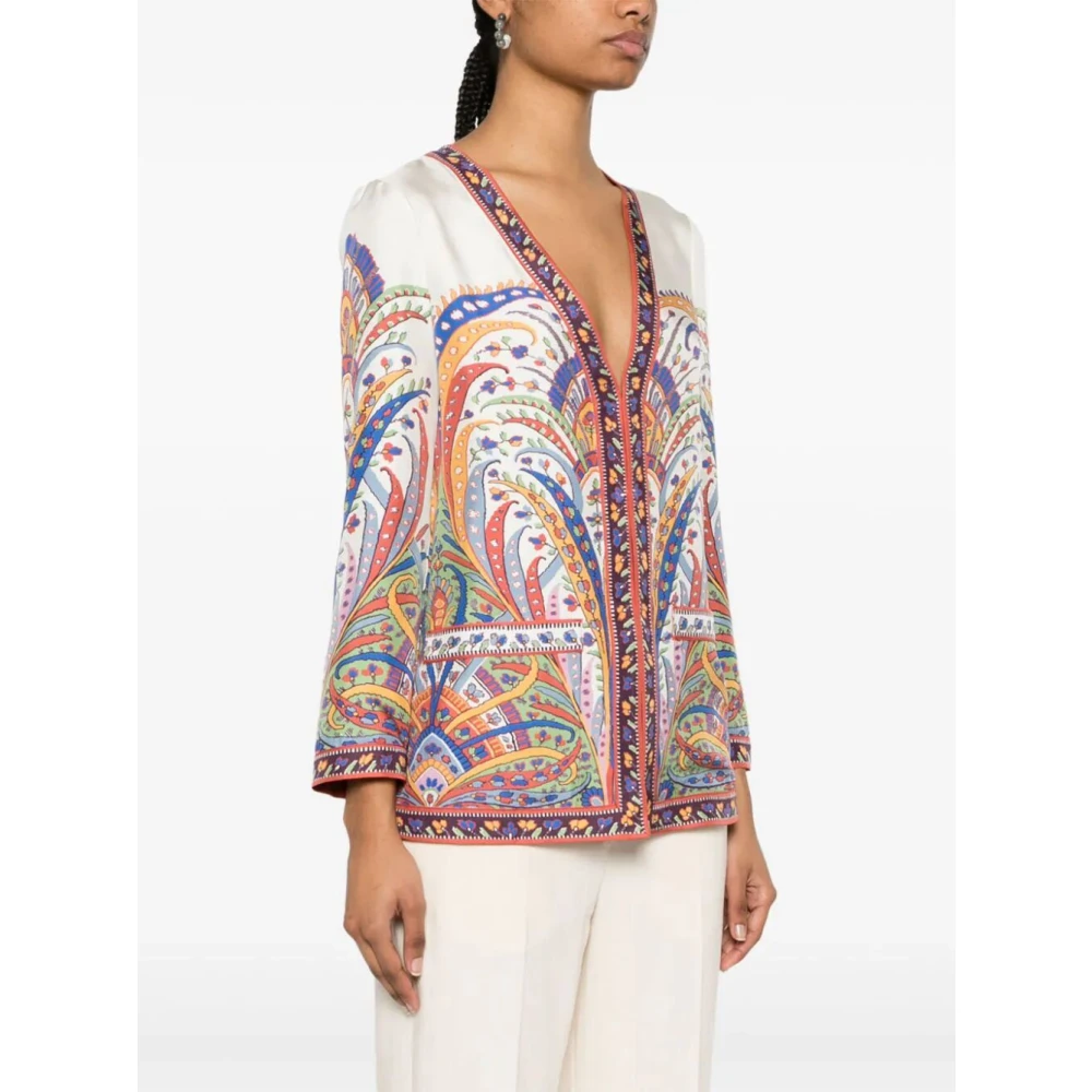 ETRO Stijlvolle jas voor mannen Multicolor Dames