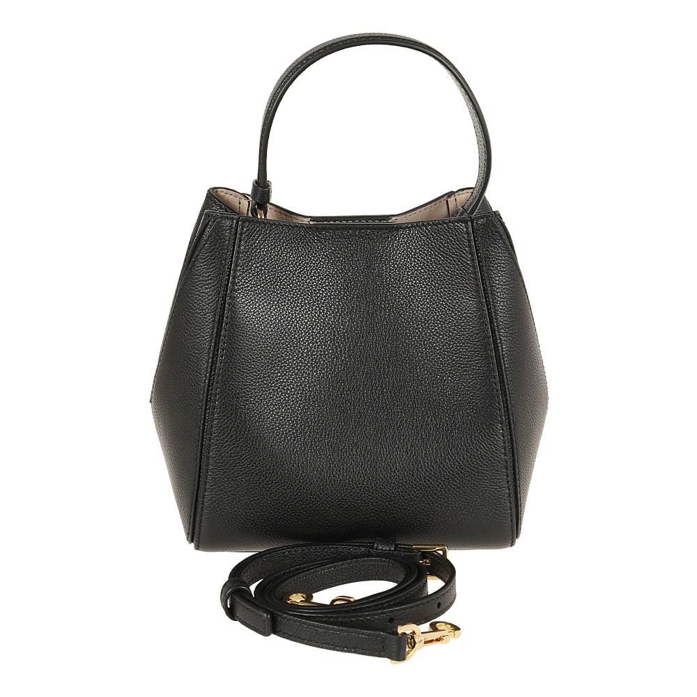 TORY BURCH Zwarte Shopper Tas Elegante Stijl Black Dames