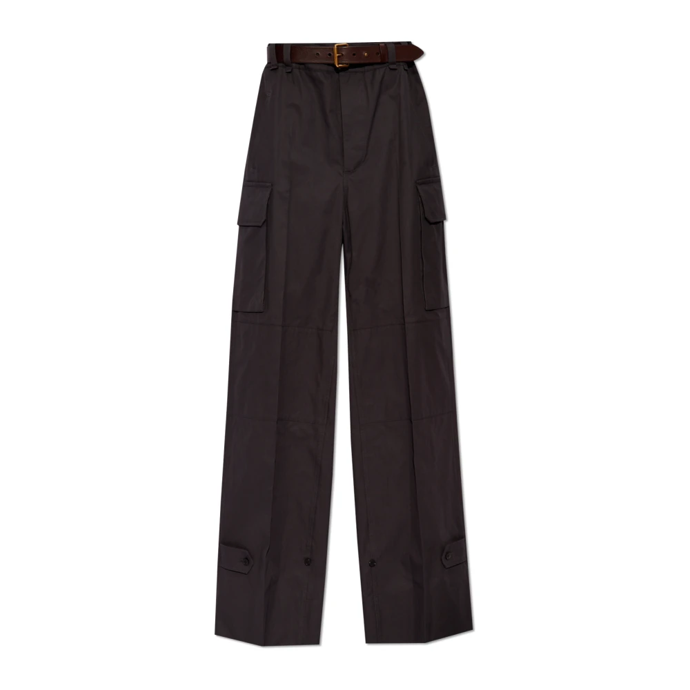 Saint Laurent Cargo broek Gray Dames