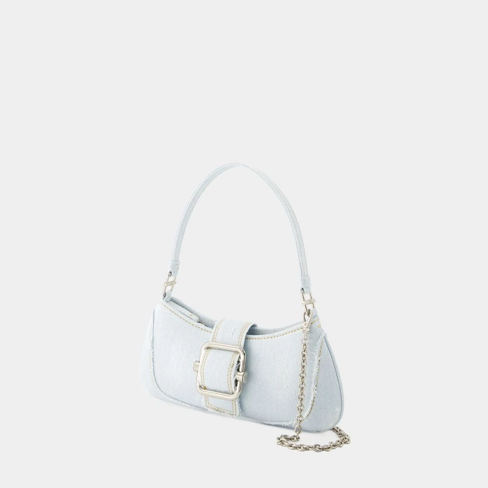 Osoi Blauwe Denim Kleine Schoudertas Blue Dames