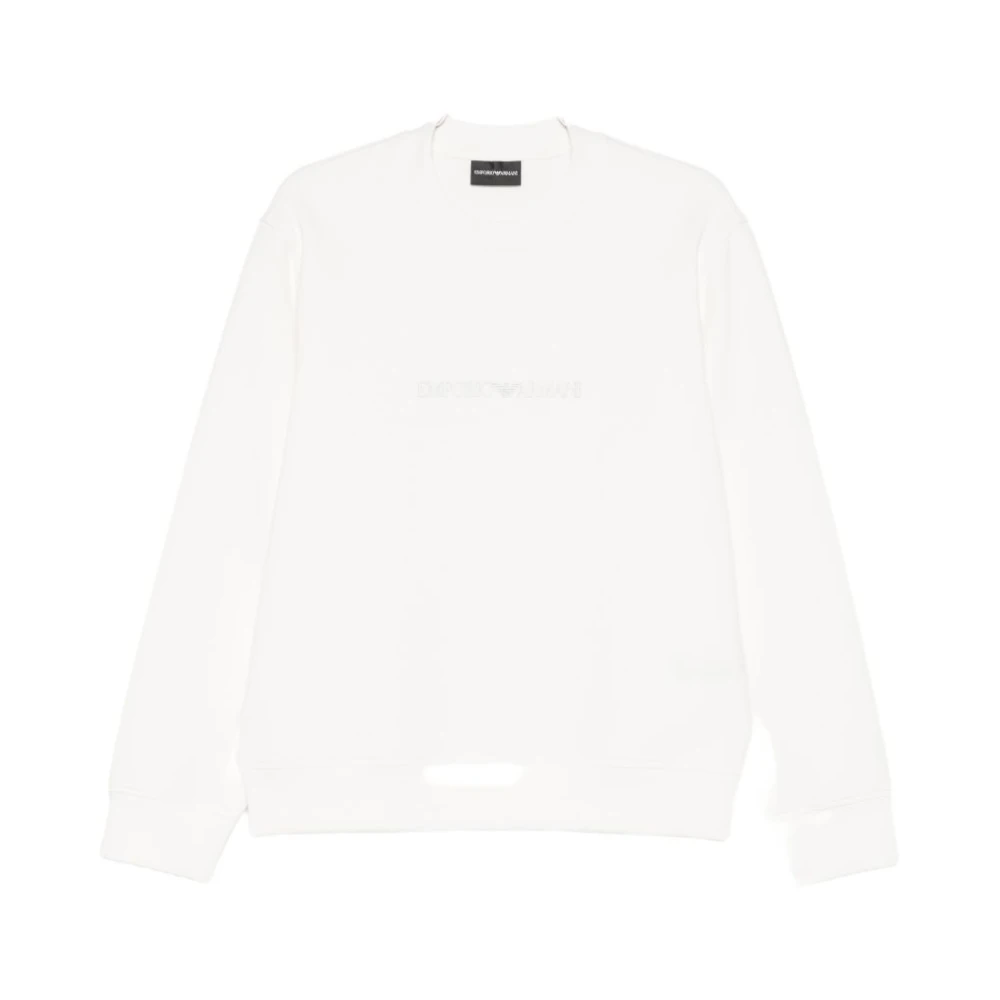 Emporio Armani Herr Vit Sweatshirts & Hoodies L, Sweatshirt