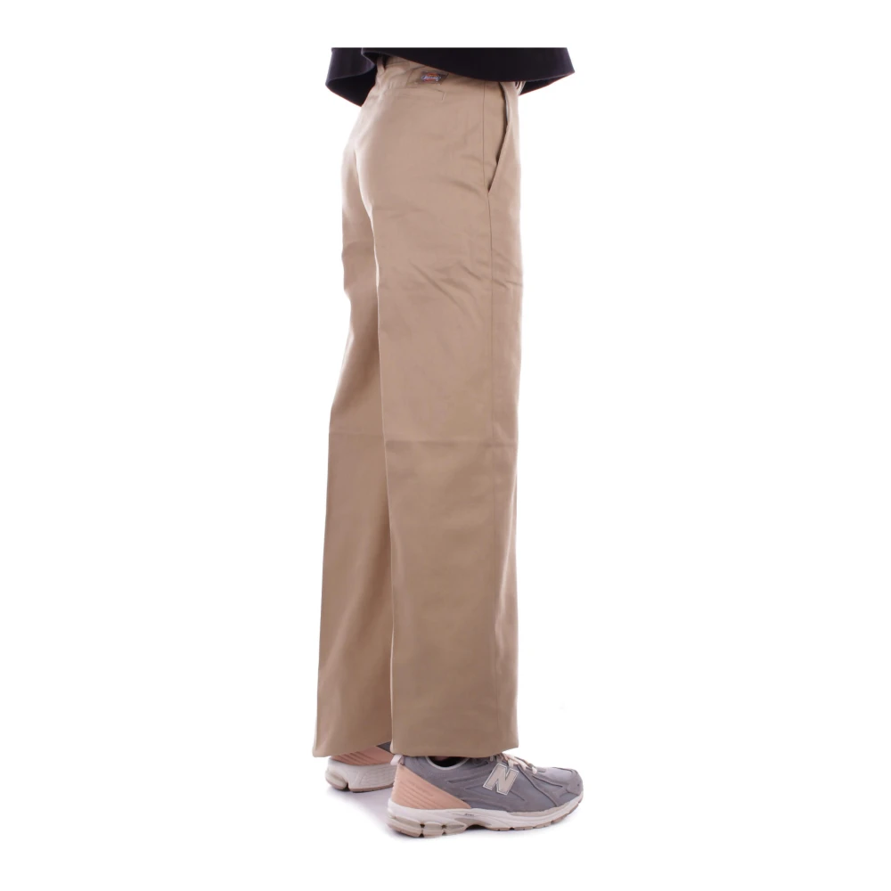 Dickies Dames Utility Broek met Zakken Brown Dames