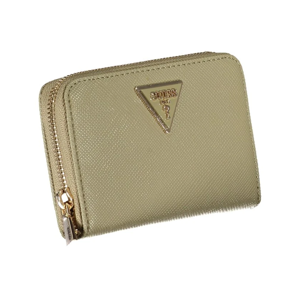 Guess Elegante smaragdgroene portemonnee met rits Green Dames