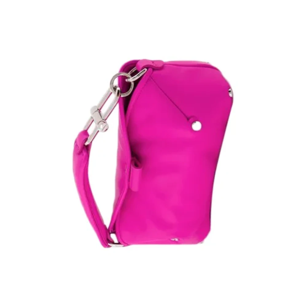 Off White Leather crossbody-bags Pink Dames