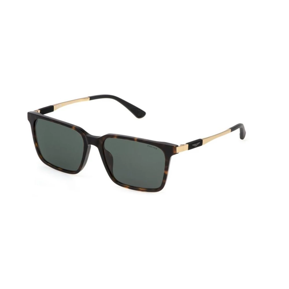 Police Unisex Brown Sunglasses, 56 Mm, Authentic Splp31 Glasses - Premium Quality!