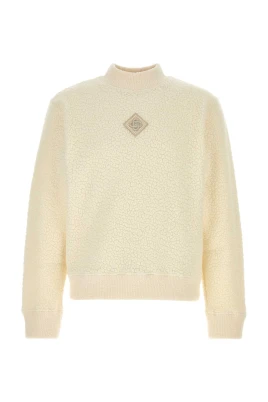Ivory Terry Fabric Sweatshirt