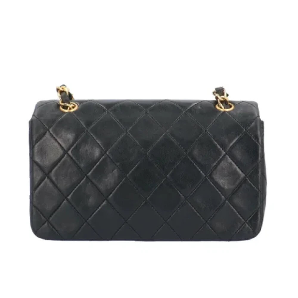 Chanel Vintage Pre-owned Leather chanel-bags Black Dames
