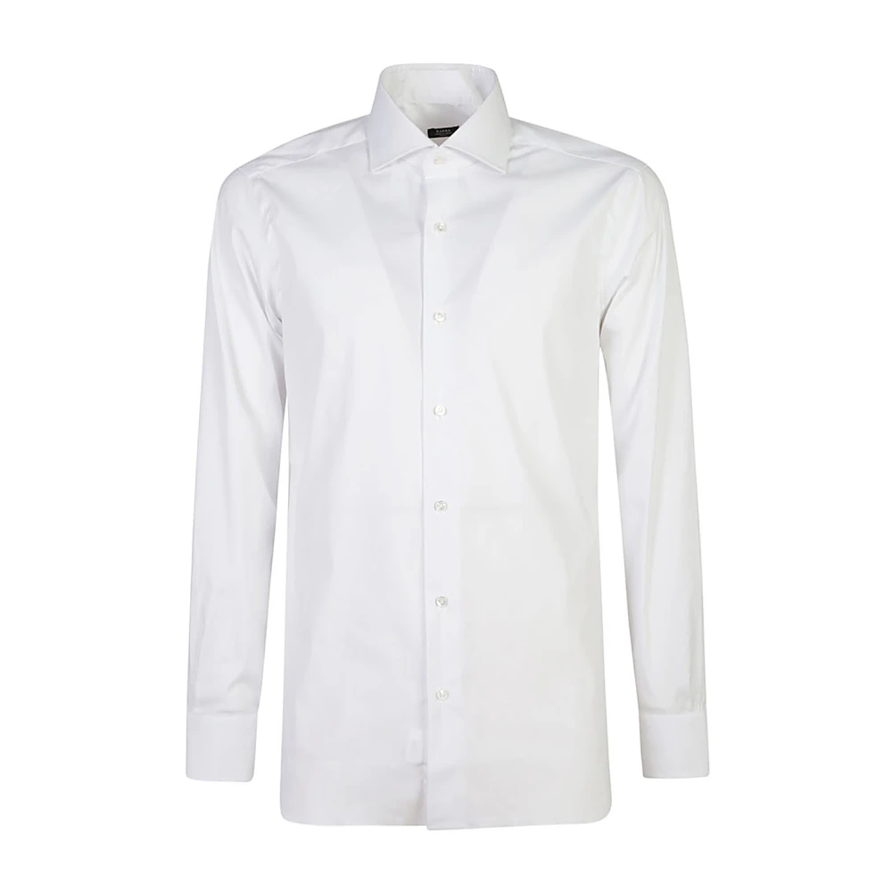 Barba Witte Shirts voor Mannen Aw24 White Heren
