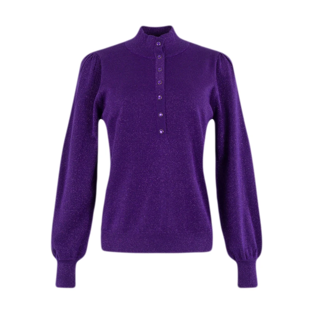Anna Van Toor Stijlvolle Pullover 21a09-02901 Purple Dames