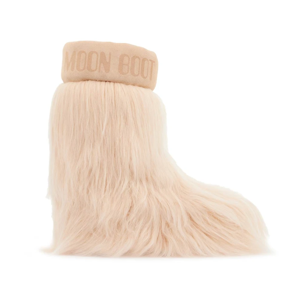 Moon Boot Women's Pink Winter Boots, 3 Uk, Faux Fur Snow Boots