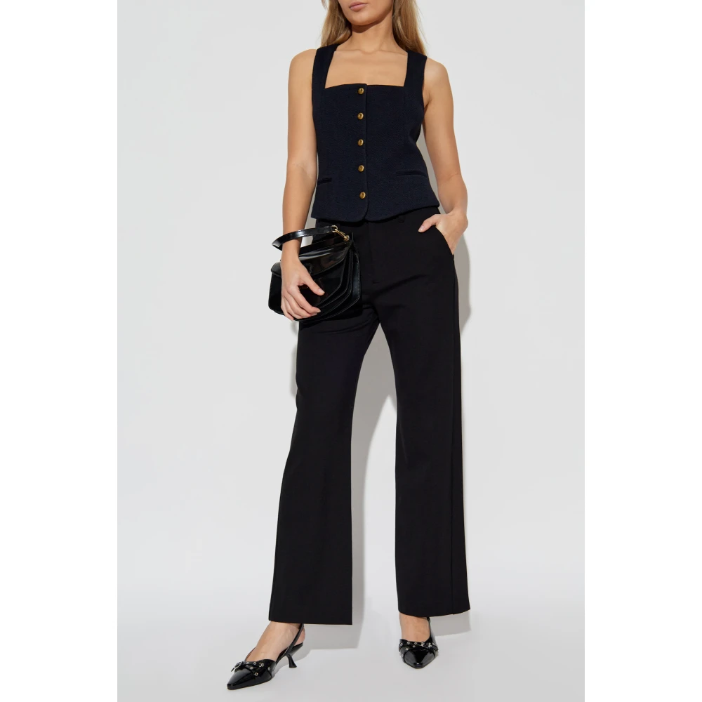 Rag & Bone Vest Mariana Blue Dames