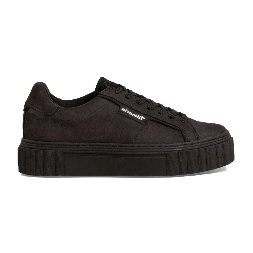 Tamaris Women's Black Low-Top Trainers - Sneakers - 4 Uk - Shoes