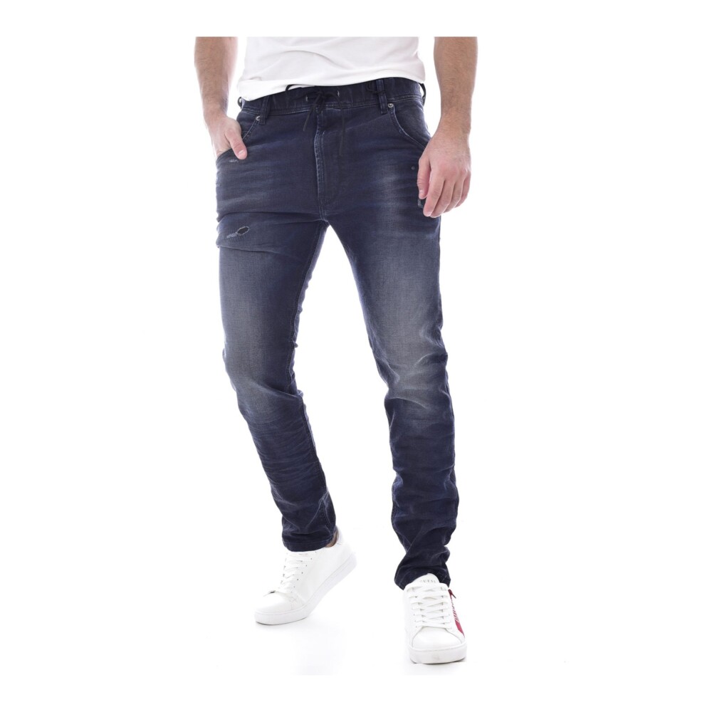 Tapered Stretch JoggJeans - Mörk Denim | Diesel | Skinny Jeans | Miinto.se